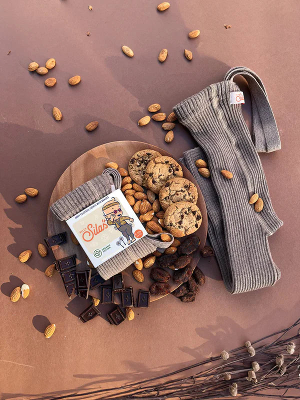 Hippy Footless Organic Cotton Unisex Tights l Cocoa Blend | NEW