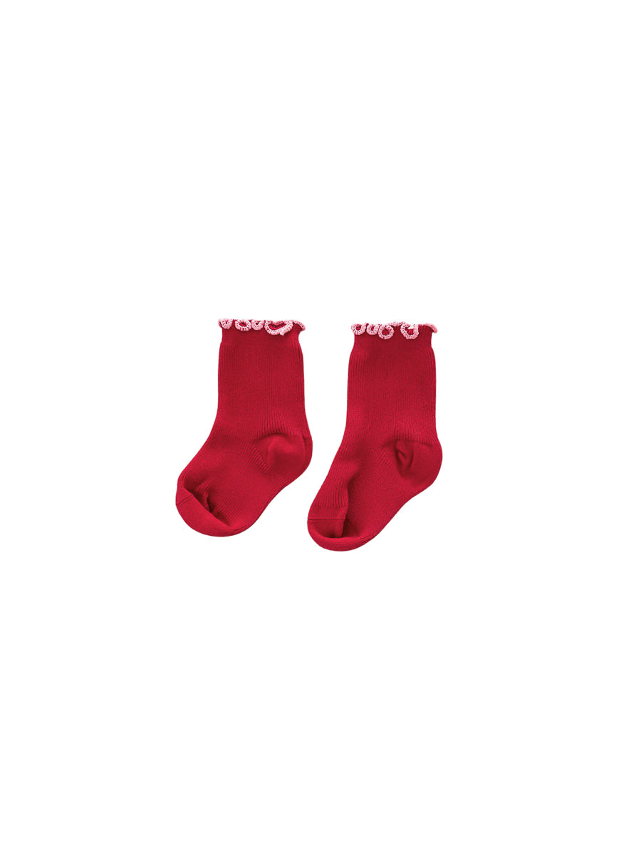 SOCKS | SCARLET