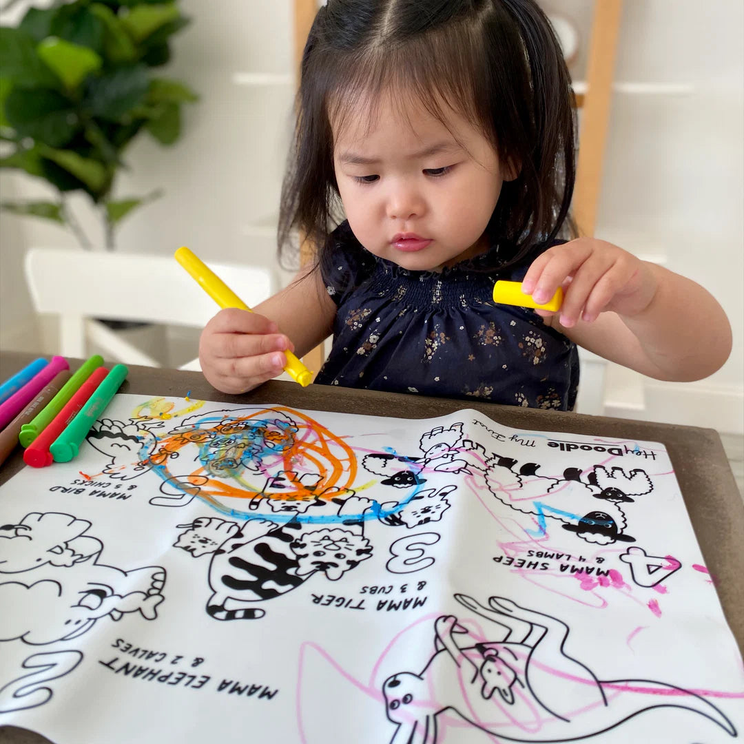 Activity Doodle Mat | Counting Colours
