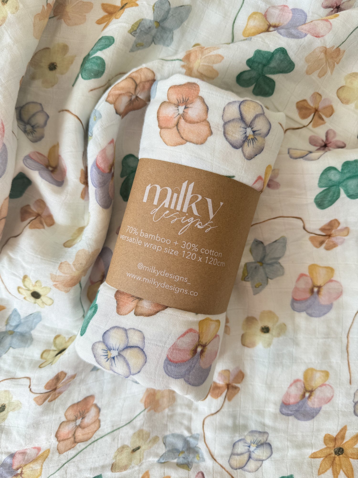 Swaddle Wrap | Wild Flower