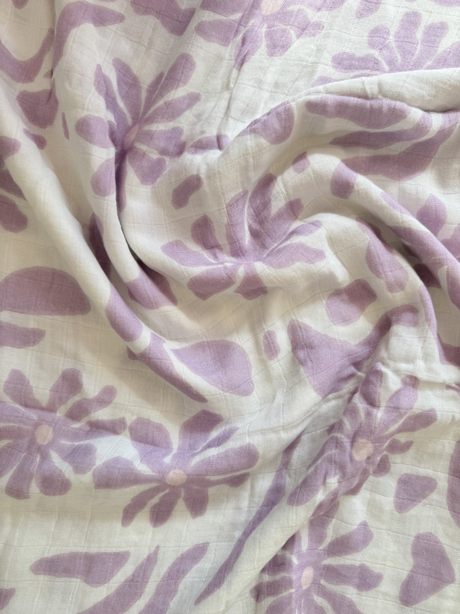 Swaddle Wrap | Lilac Flowers