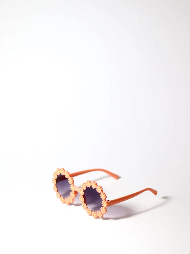 Kids Sunglasses | Flower Power Salmon