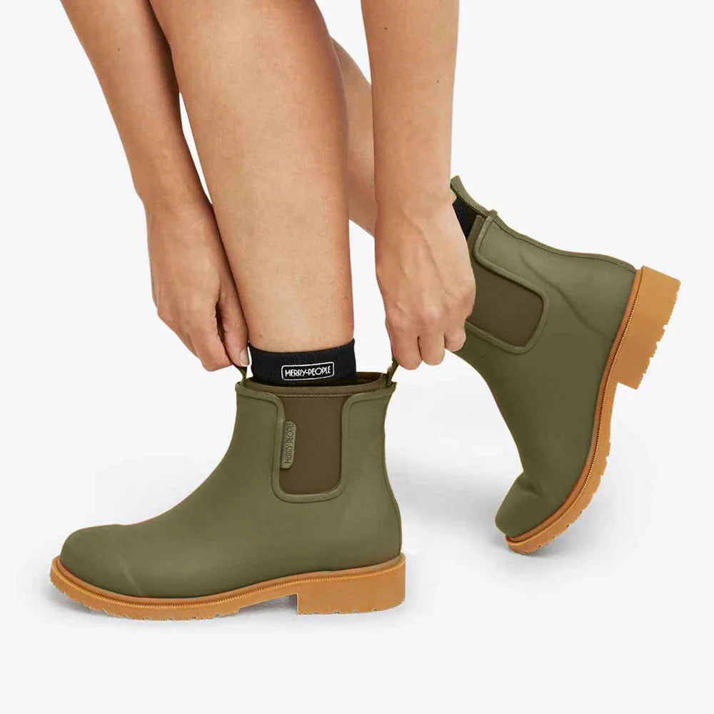 Bobbi Ankle Boot | Khaki Green