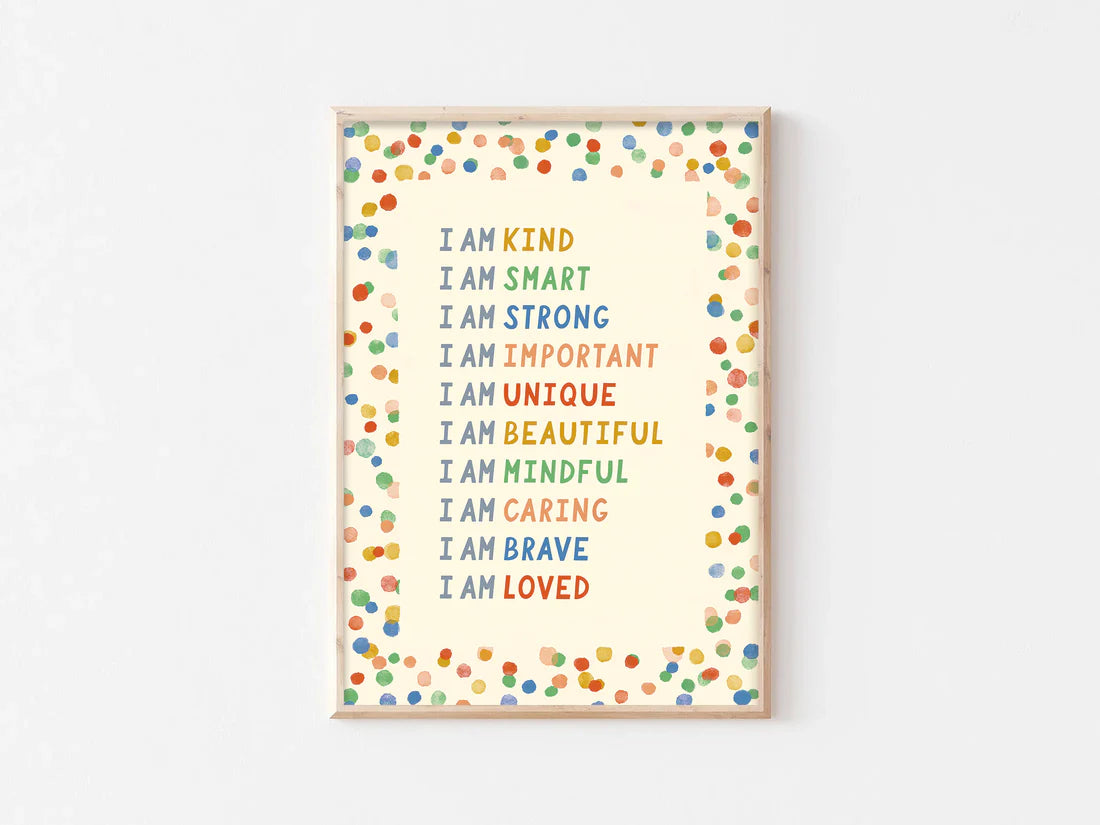 Art Print | Confetti Affirmations