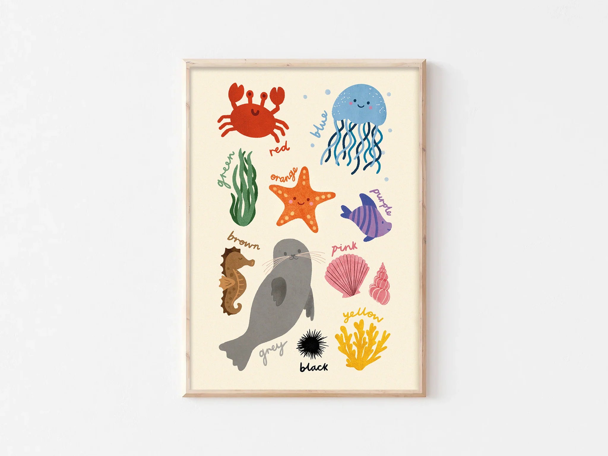 Art Print A3 | Colours Underwater