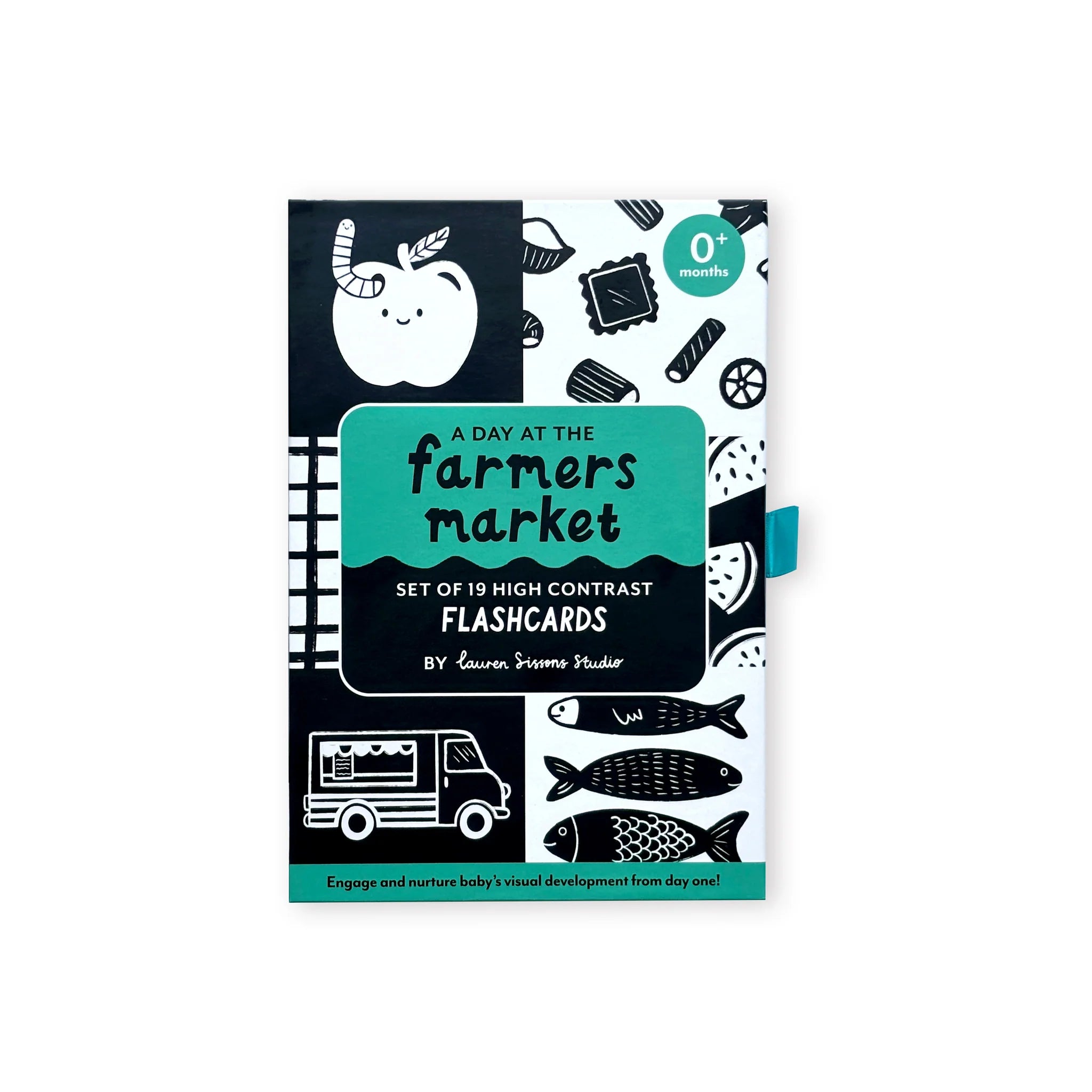 Illustrated Flash Cards | Baby High Contrast