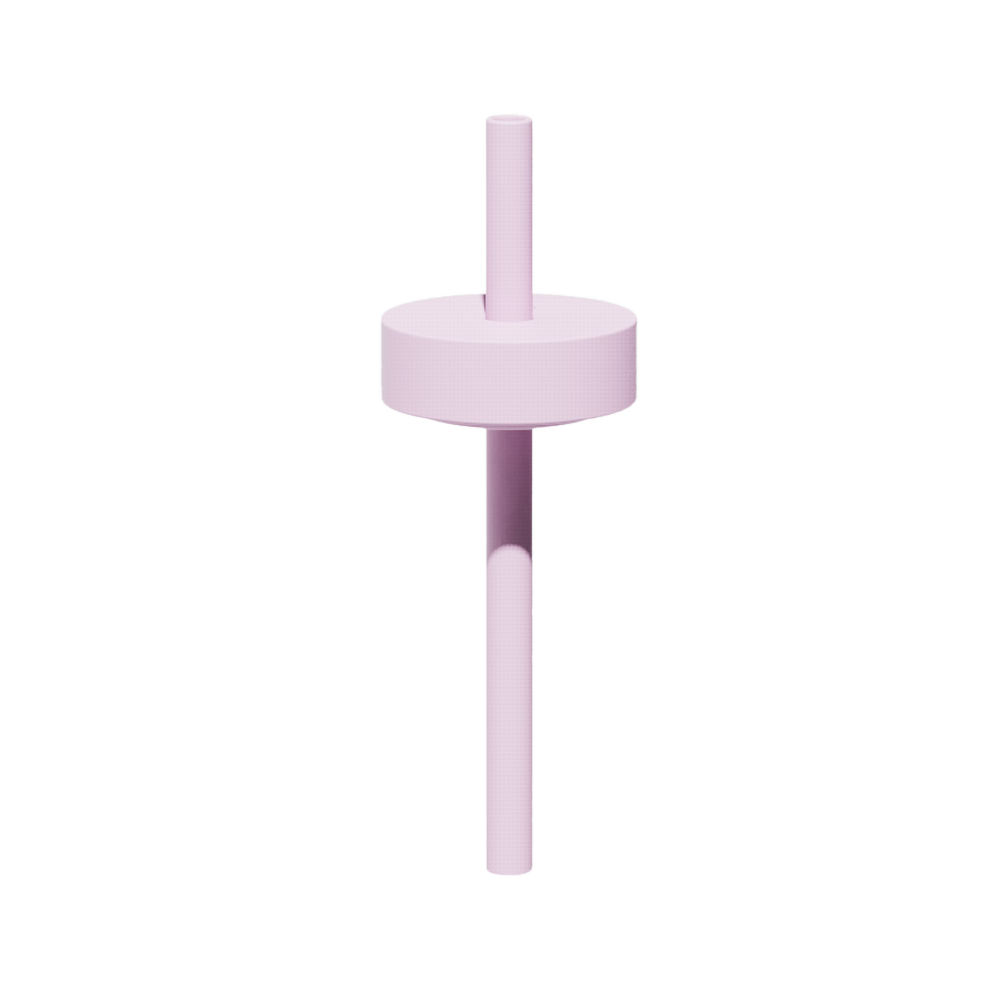 Mini Lounge Straw & Cap | Lilac