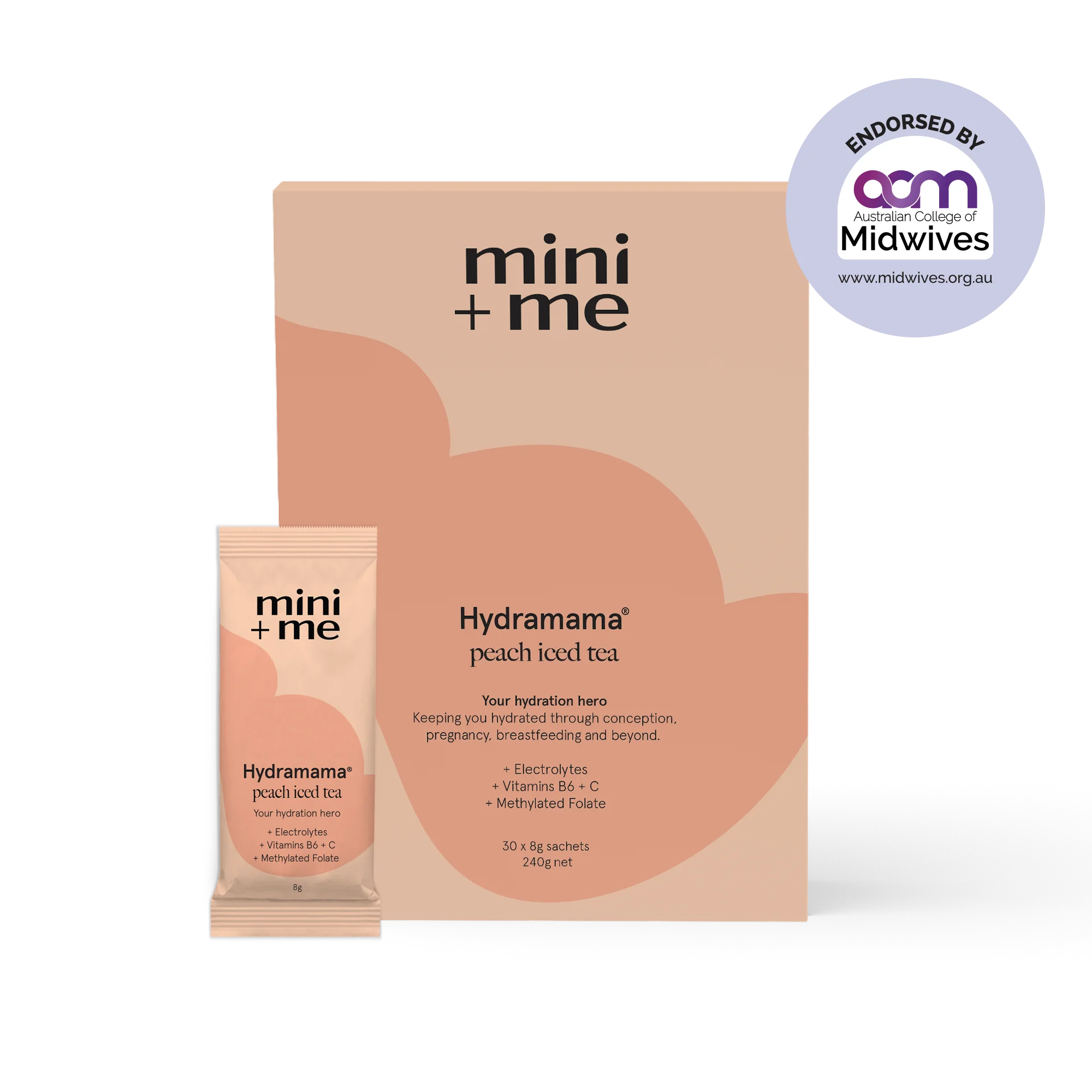 Mini + Me | Hydramama | Peach