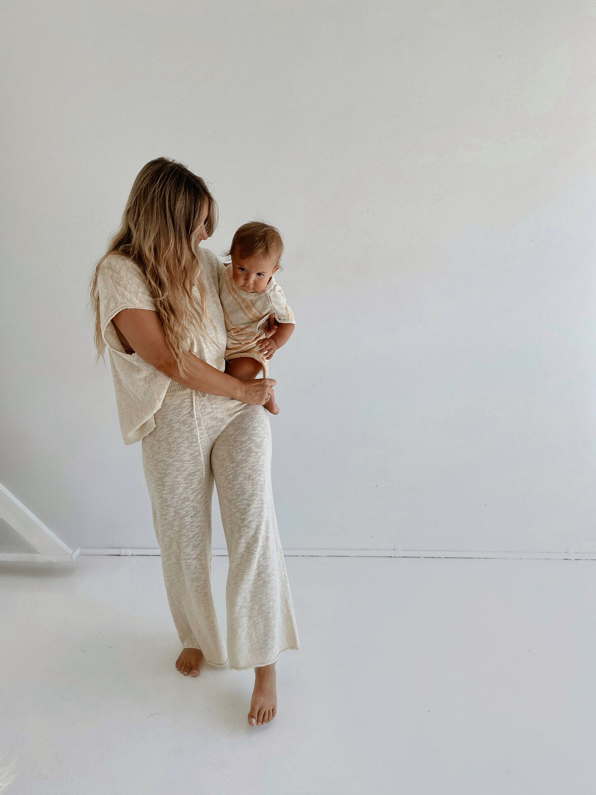 Ladies Kori Slub Cotton Top | Buttermilk