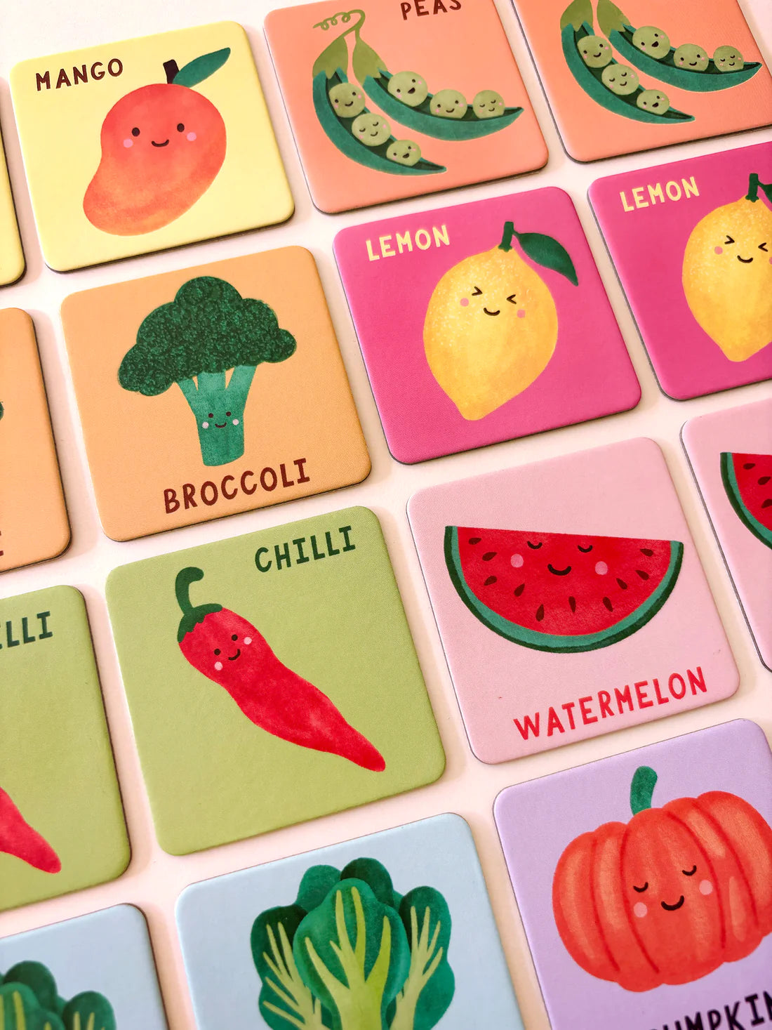 Memory & Matching Game | Fruit & Veg