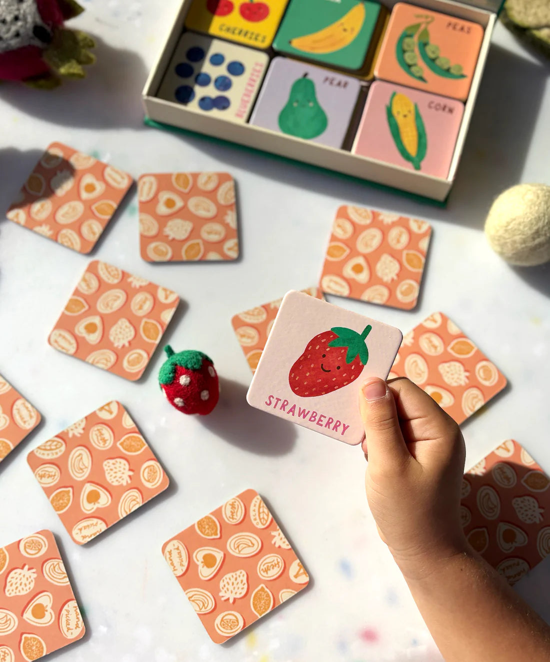 Memory & Matching Game | Fruit & Veg