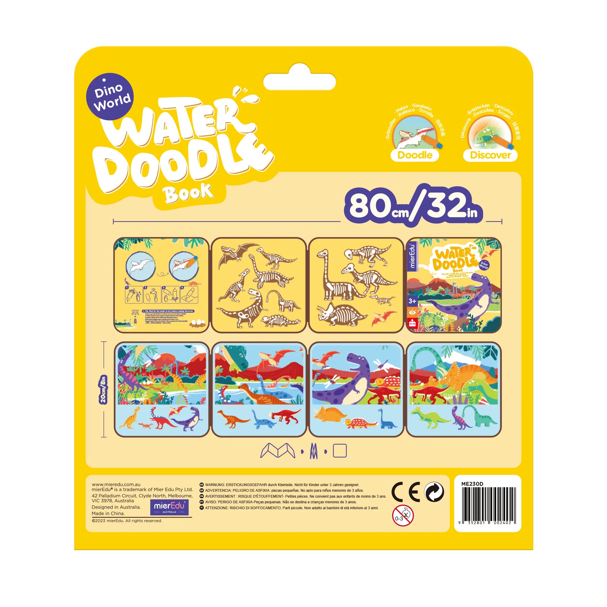 Water Doodle Book | Dino World