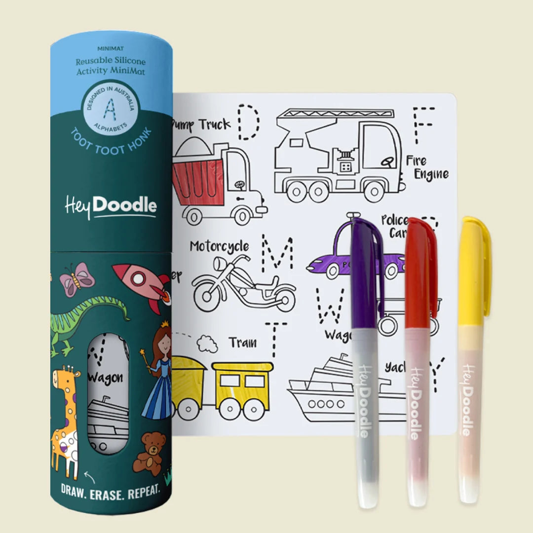 Activity Mini Mat | Toot Toot Honk