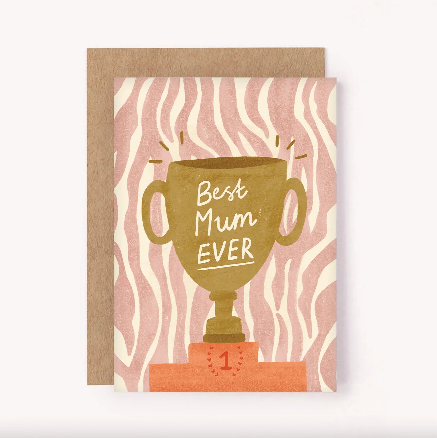 Card | Best Mum Ever Trophy