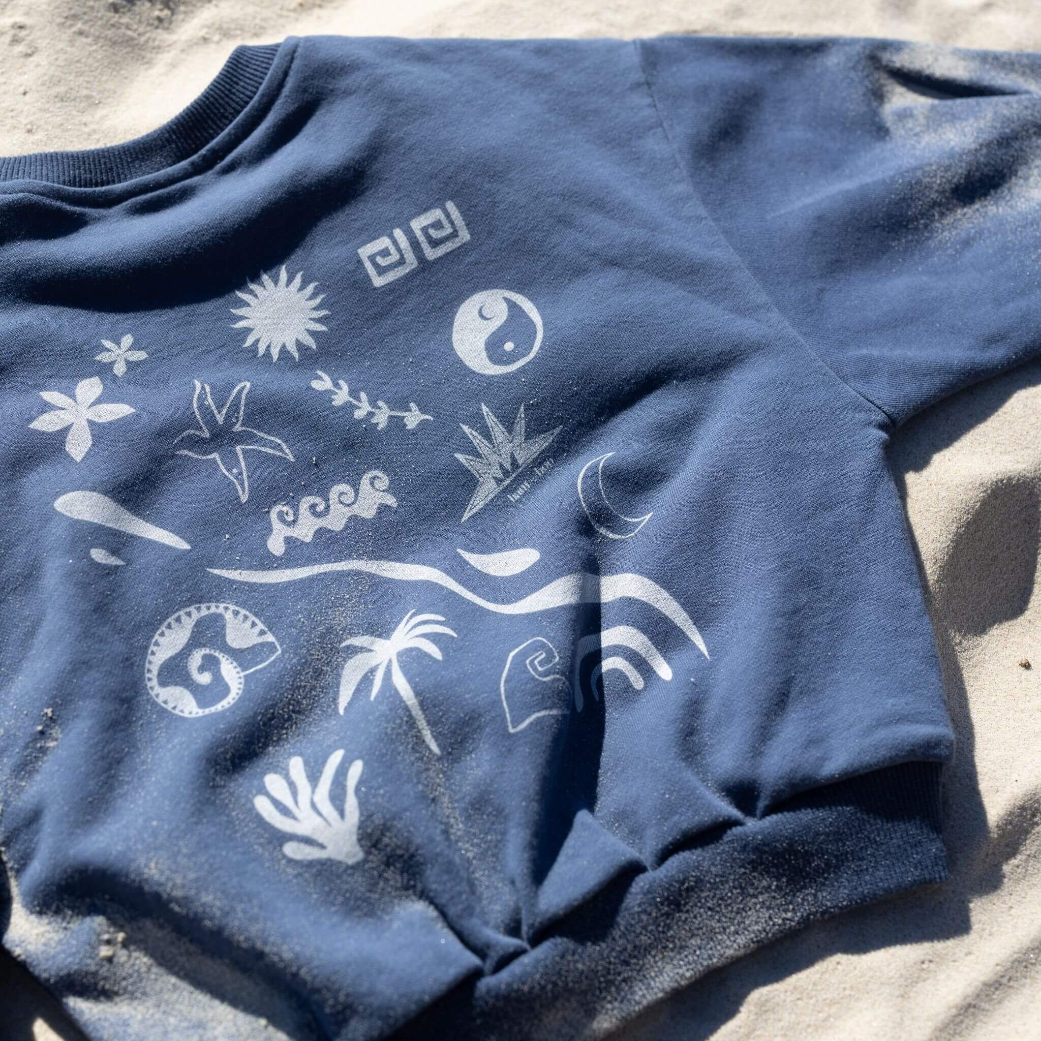 Organic Cotton Beachcomber Jumper | Navy