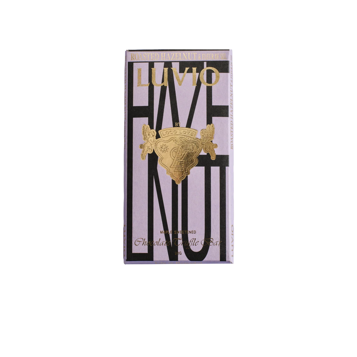 Luvio Block Chocolate | Roasted Hazelnut & Fleur De Sel