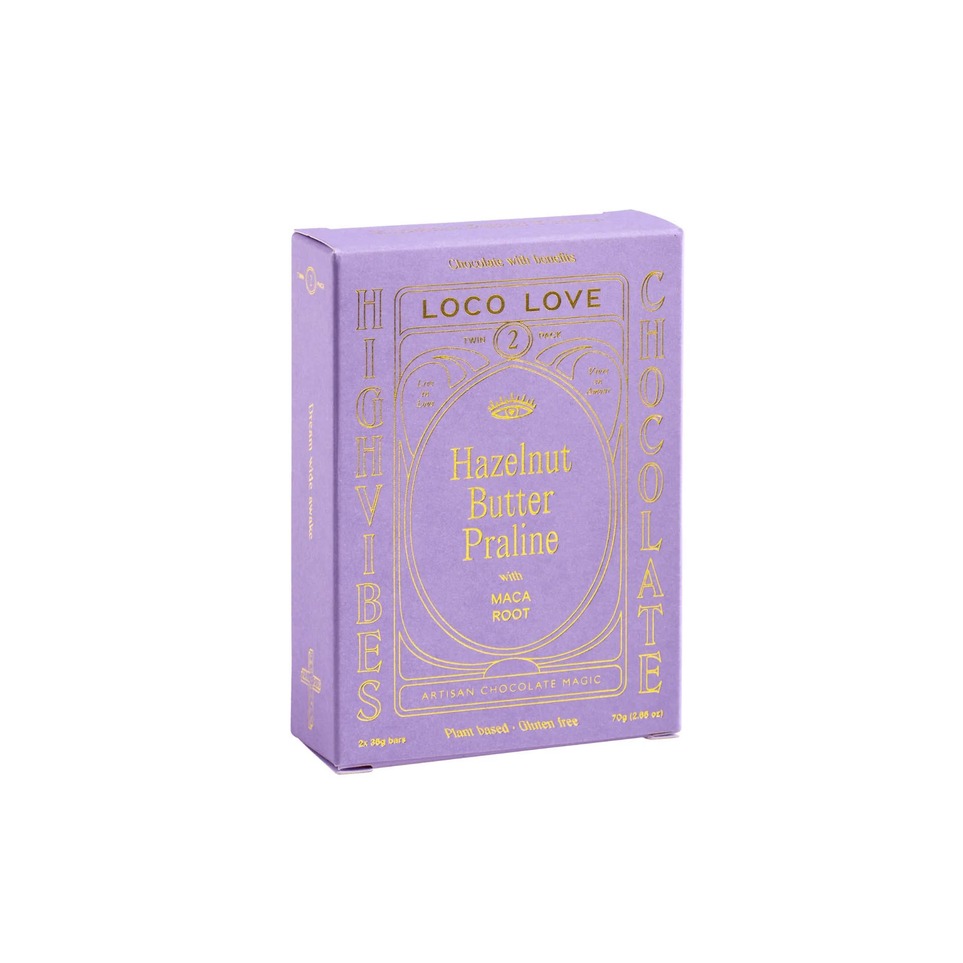 Twin Pack Chocolate | Hazlenut Butter Praline