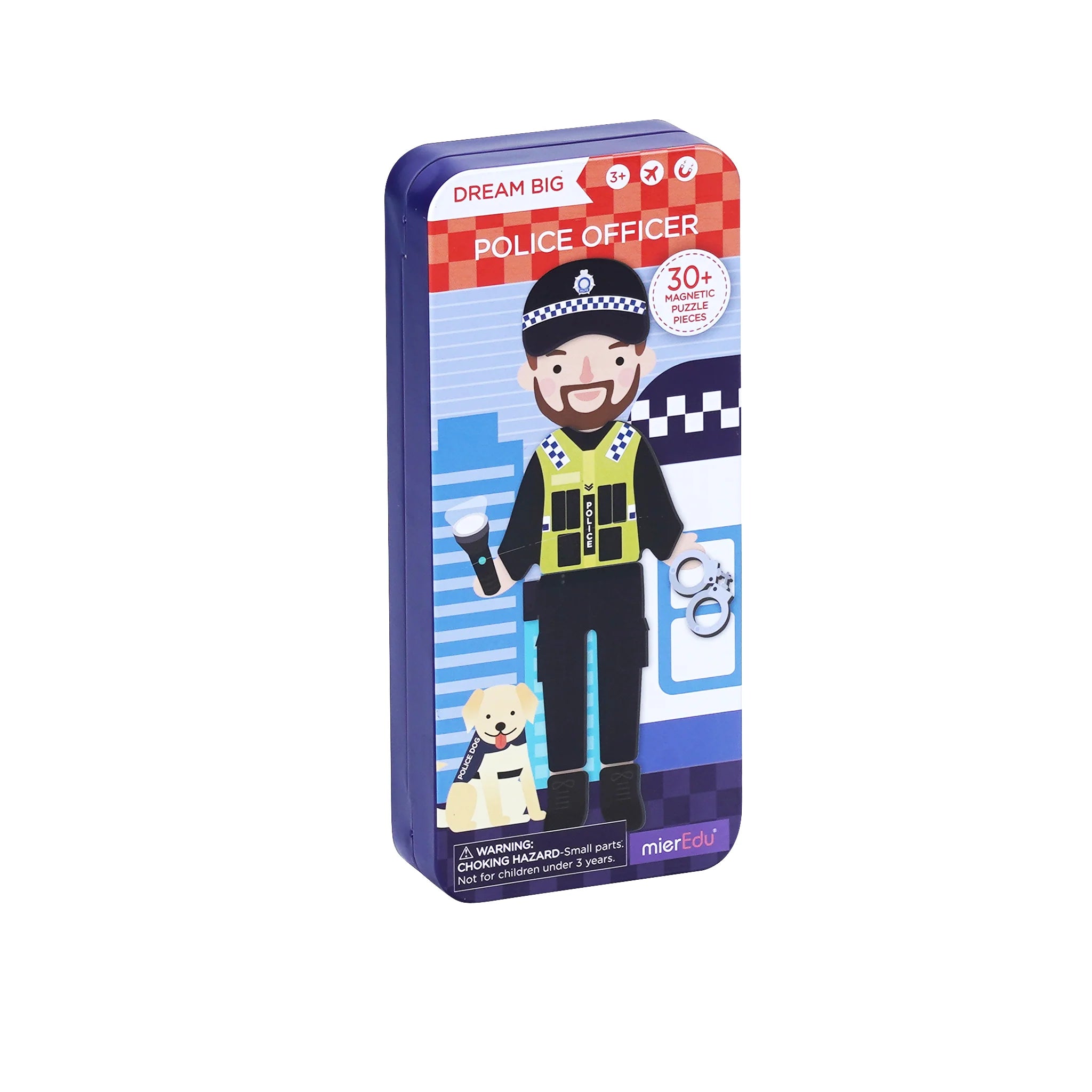 Magnetic Puzzle Box | Police Officer