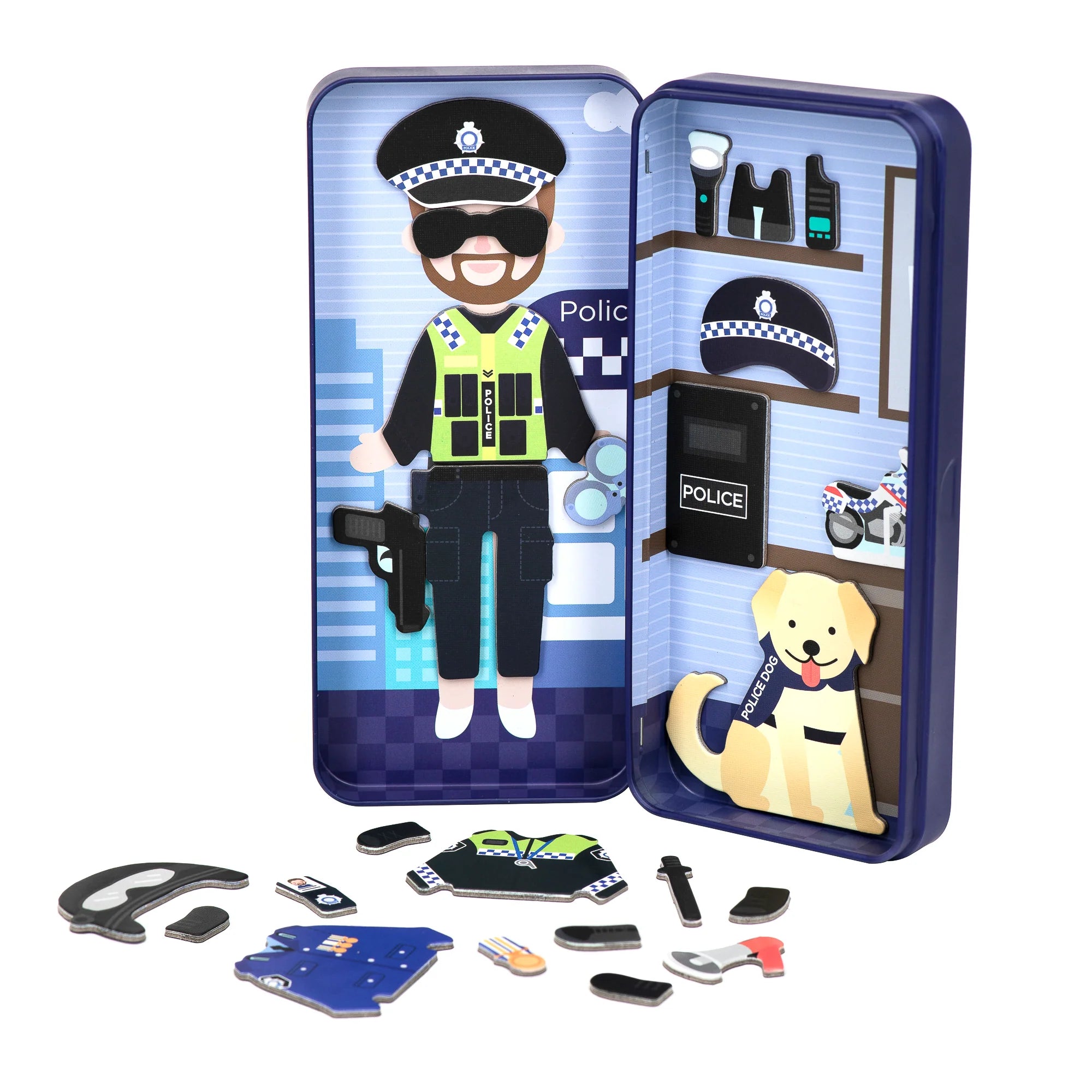 Magnetic Puzzle Box | Police Officer