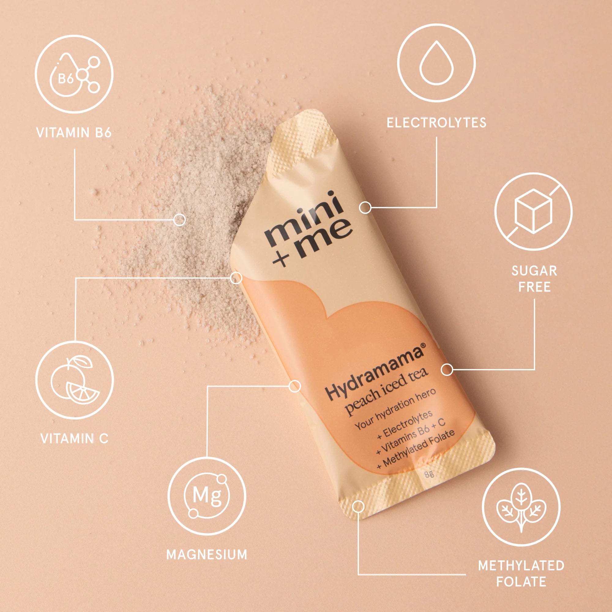 Mini + Me | Hydramama | Peach