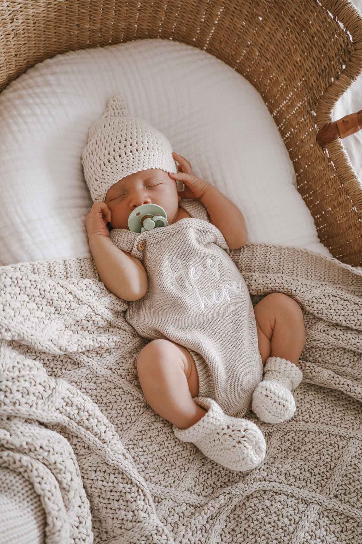 Keepsake Hand Crochet NB Beanie
