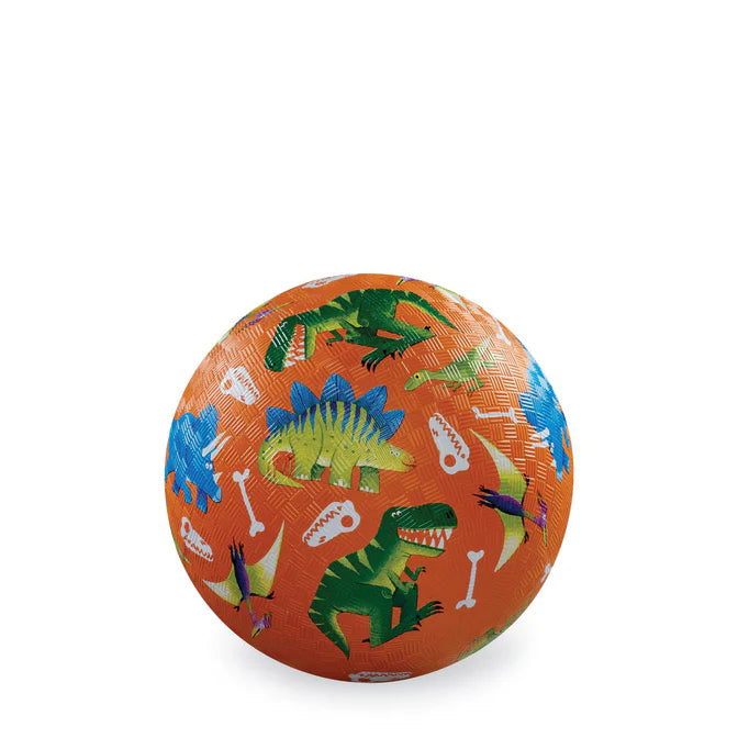 5" Playground Ball | Dino Dig | Orange