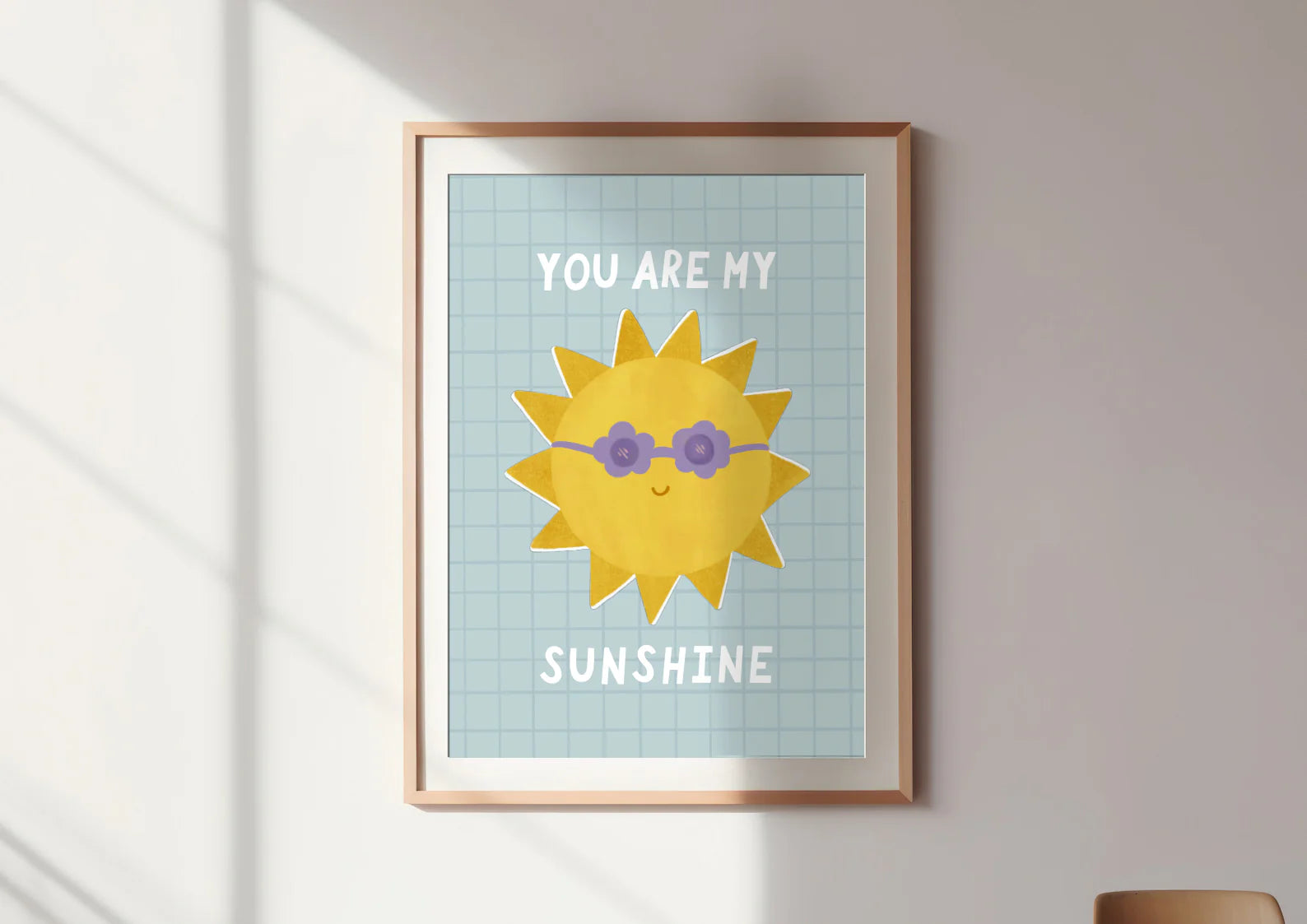 Art Print A4 | You Are My Sunshine