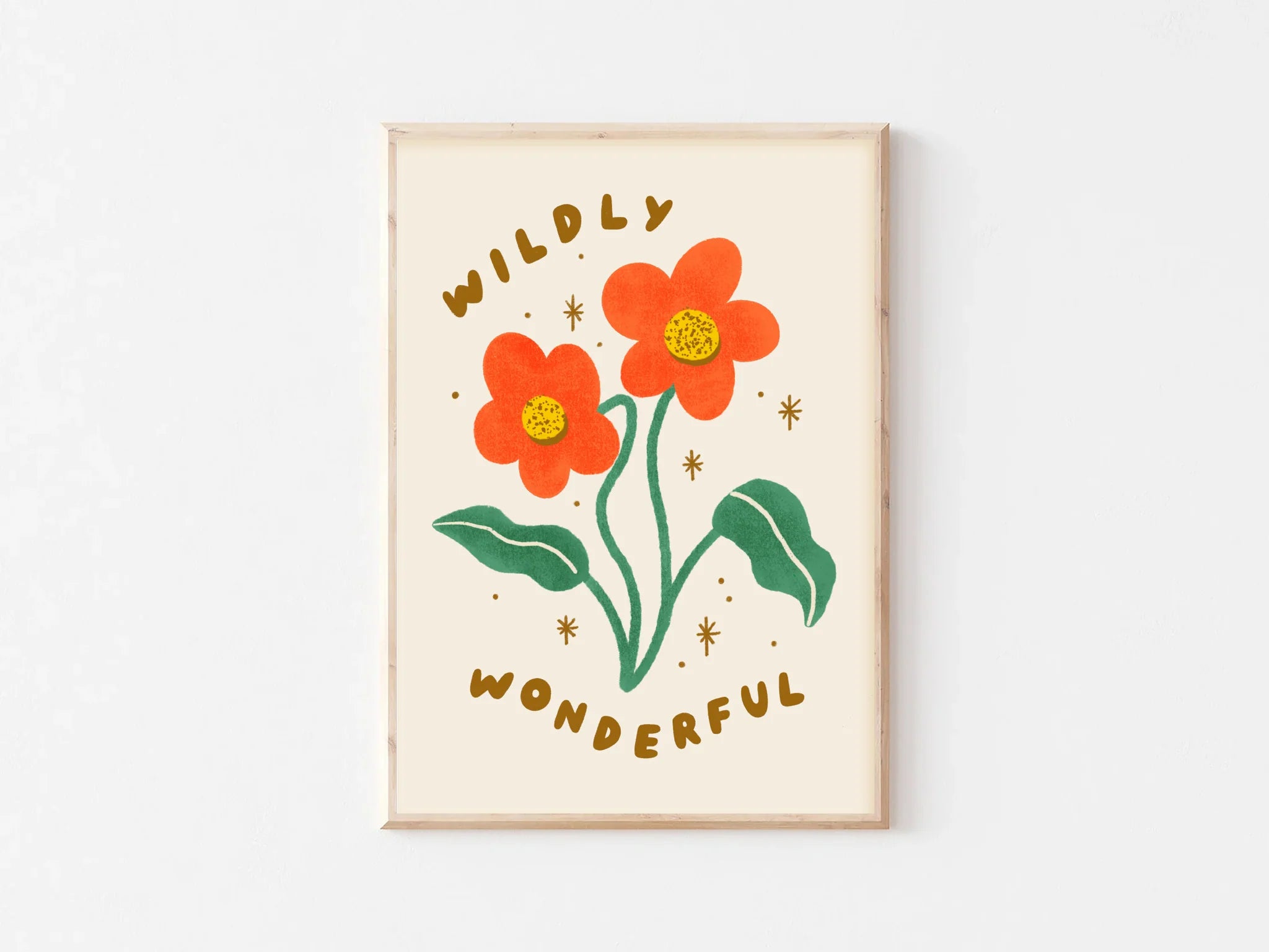 Art Print A4 | Wildly Wonderful Flower