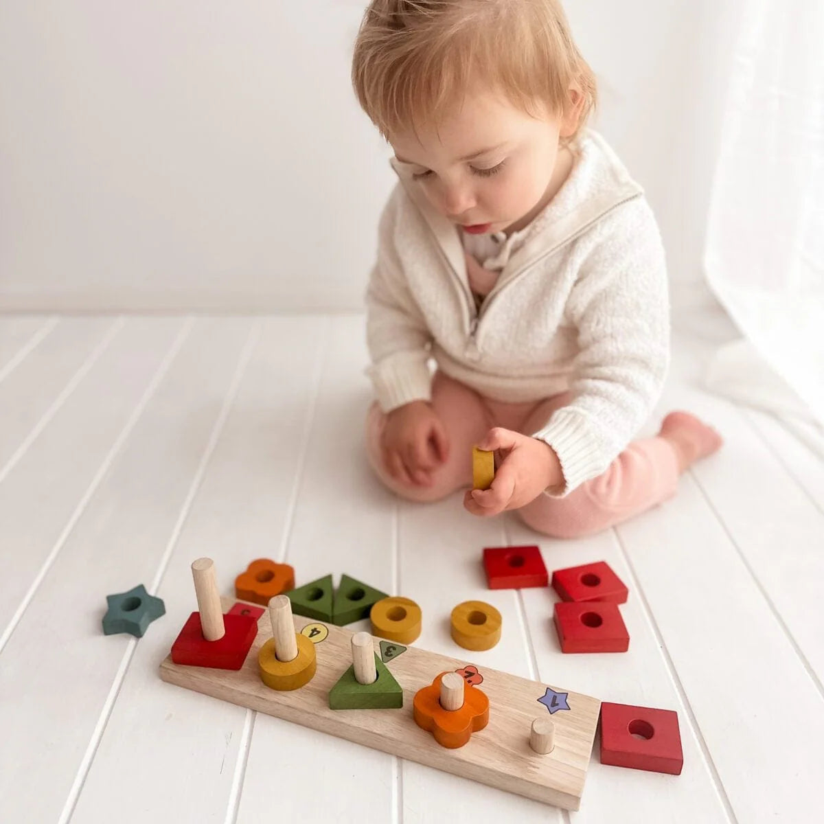 Counting Stair | Shapes & Colours