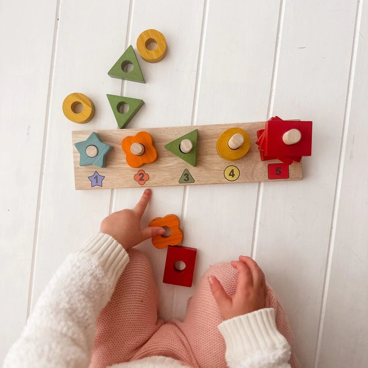 Counting Stair | Shapes & Colours