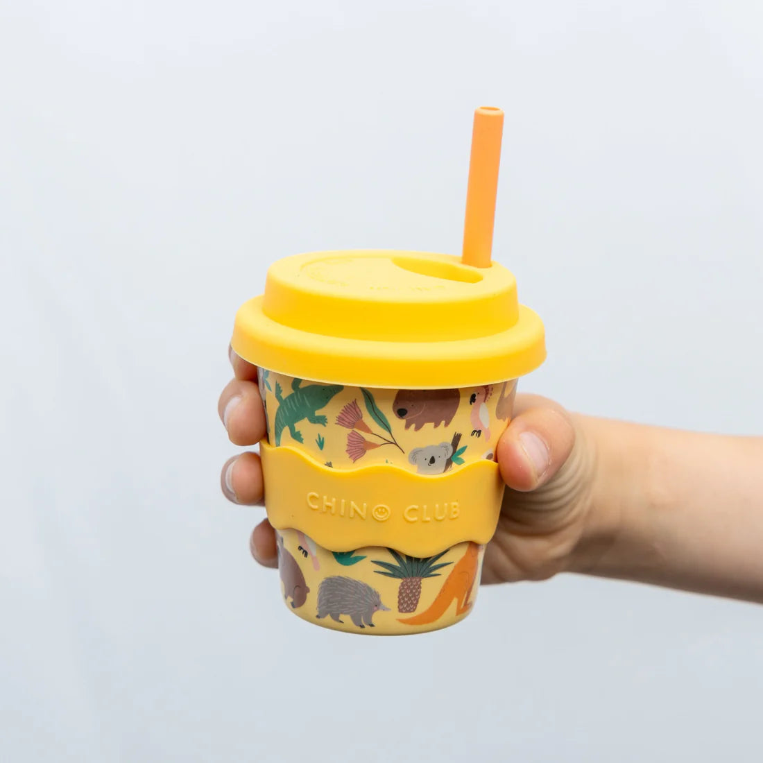 Reusable Baby Chino Cup l Aussie Animals