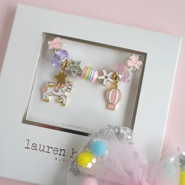 Kids Charm Bracelet | Carousel Unicorn