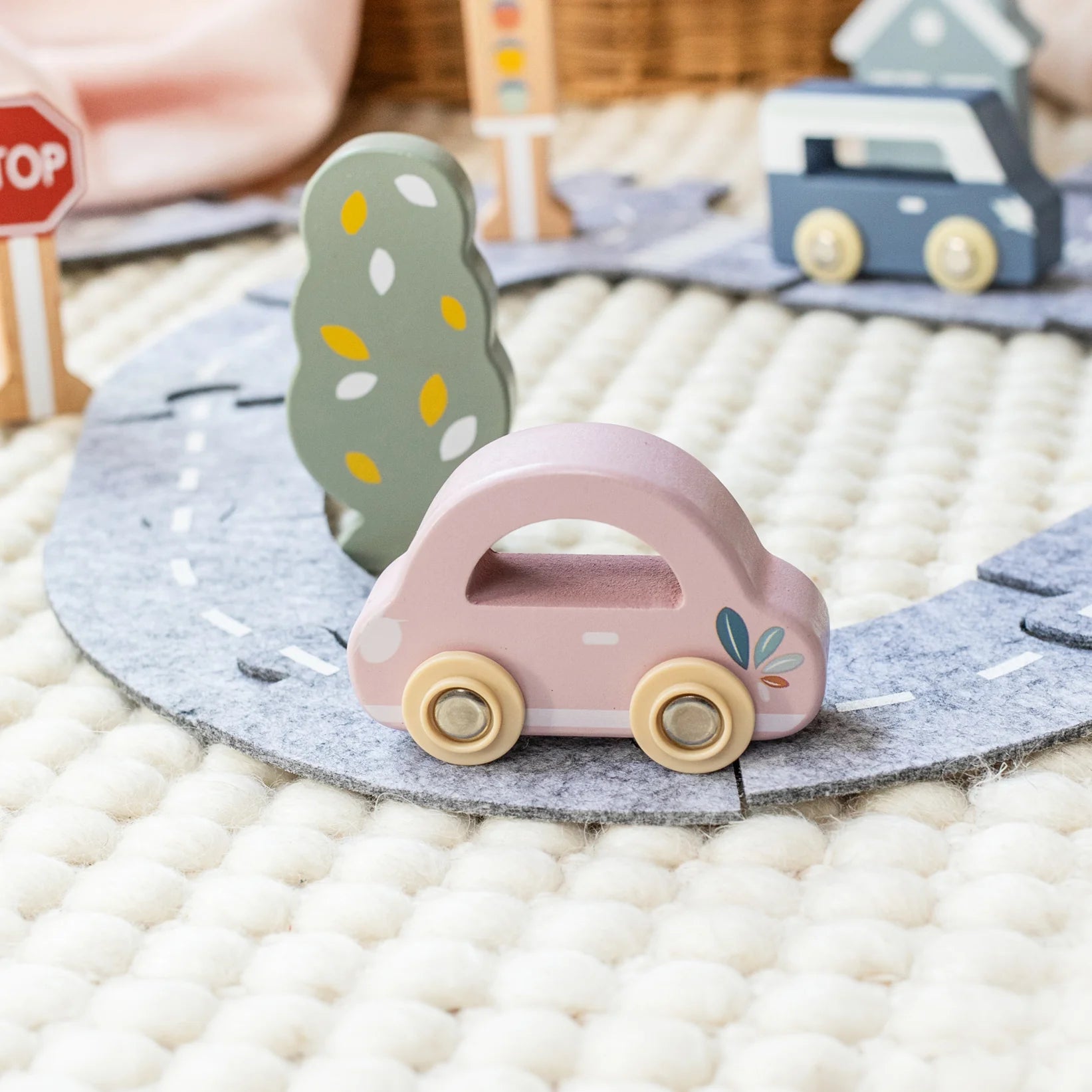 Car Track Puzzle | w/ 2 Cars