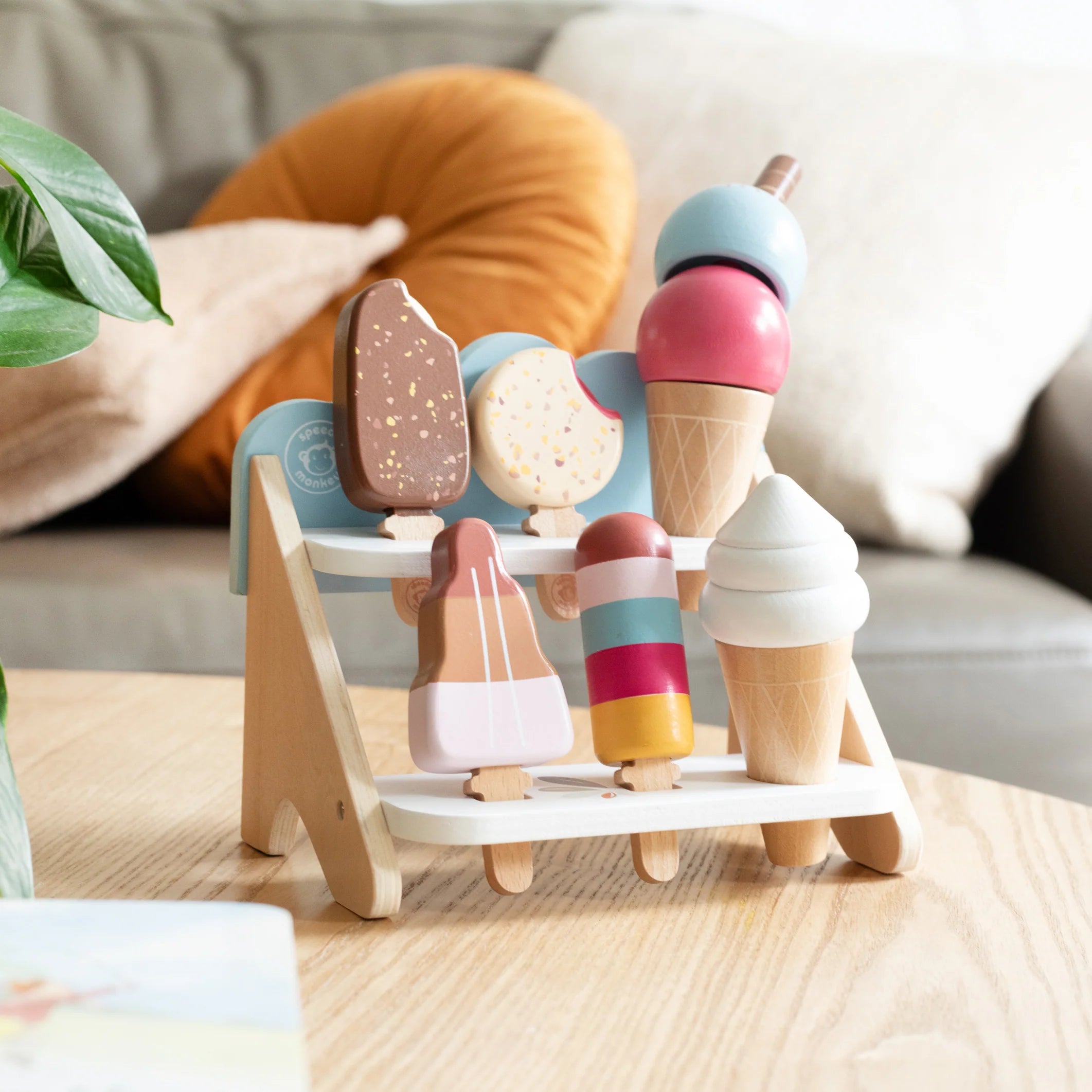 Wooden Ice Cream Shop