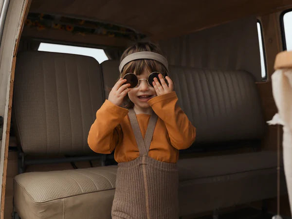 Hippy Footless Organic Cotton Unisex Tights l Cocoa Blend | NEW