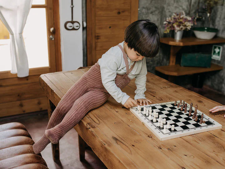 Granny Teddy Footed Tights | Granola | NEW