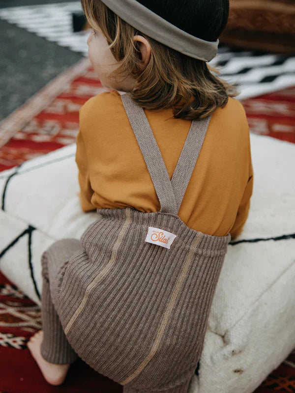 Hippy Footless Organic Cotton Unisex Tights l Cocoa Blend | NEW