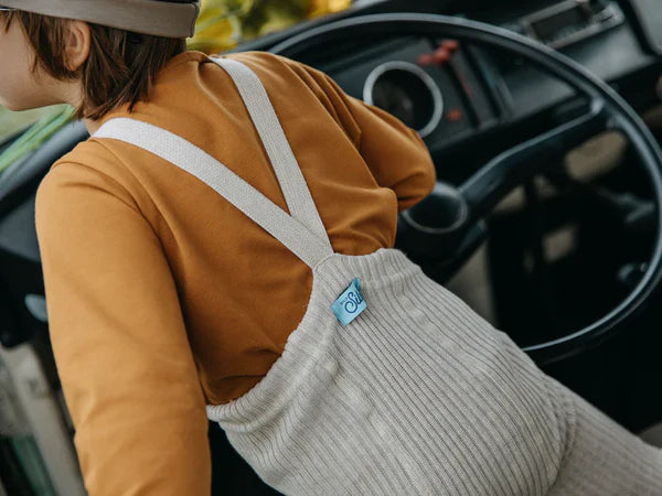 Hippy Footless Organic Cotton Unisex Tights l Cream Blend | NEW