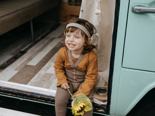 Hippy Footless Organic Cotton Unisex Tights l Cocoa Blend | NEW