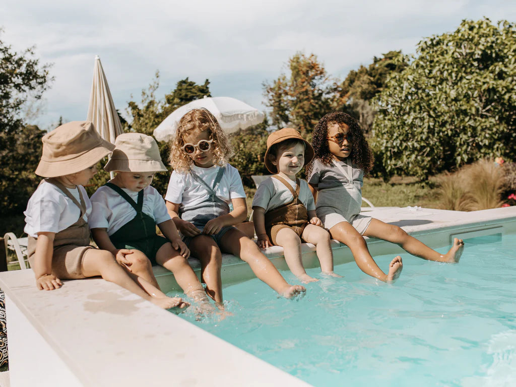 Shorty Organic Cotton Unisex Tights l Acorn Brown