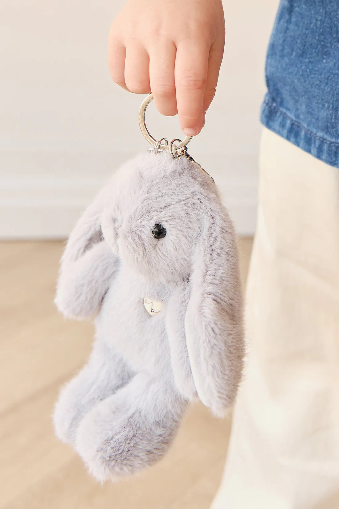 Snuggle Bunnies | Penelope Keyring | Silver