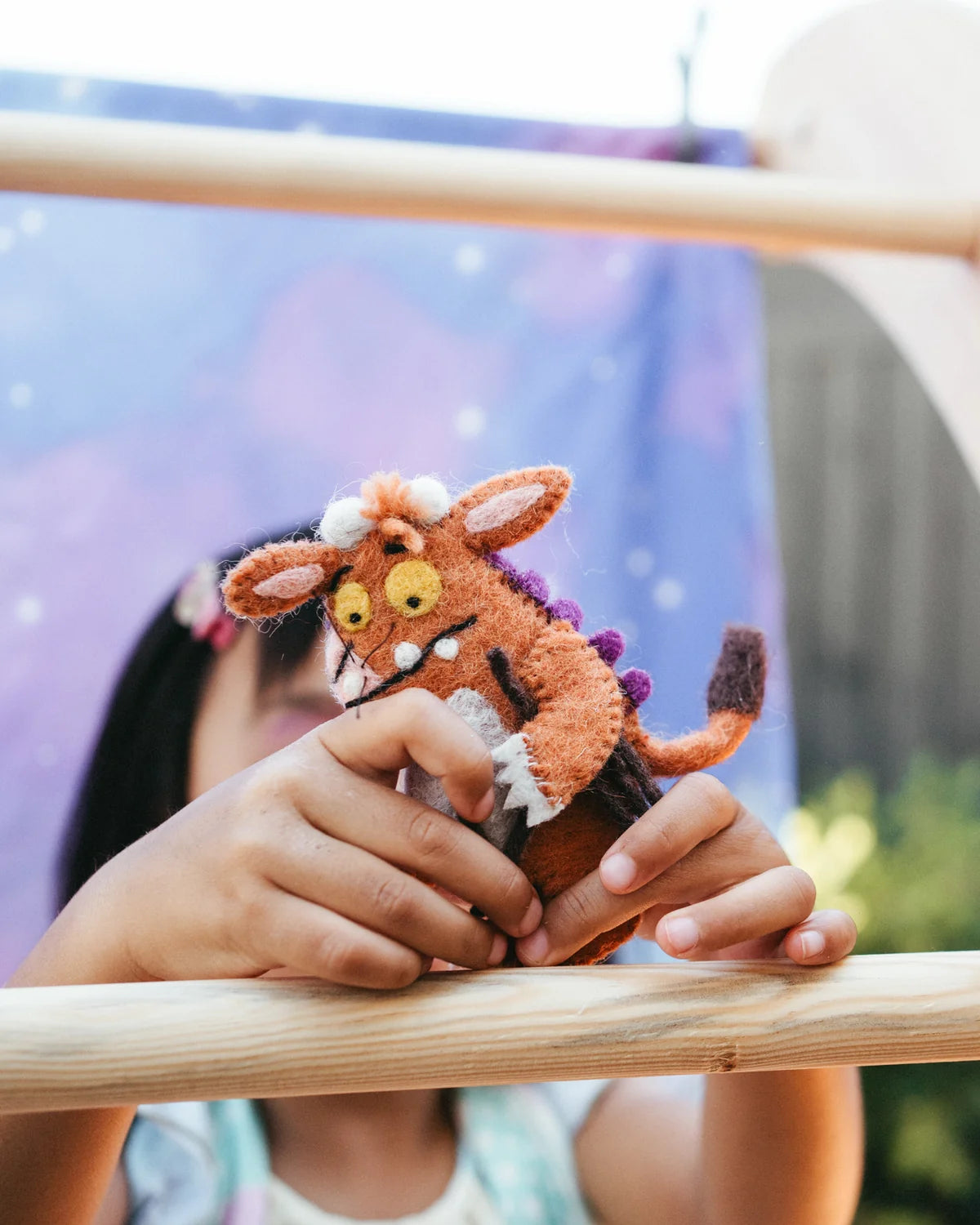 Felt Finger Puppets | The Gruffalo's Child
