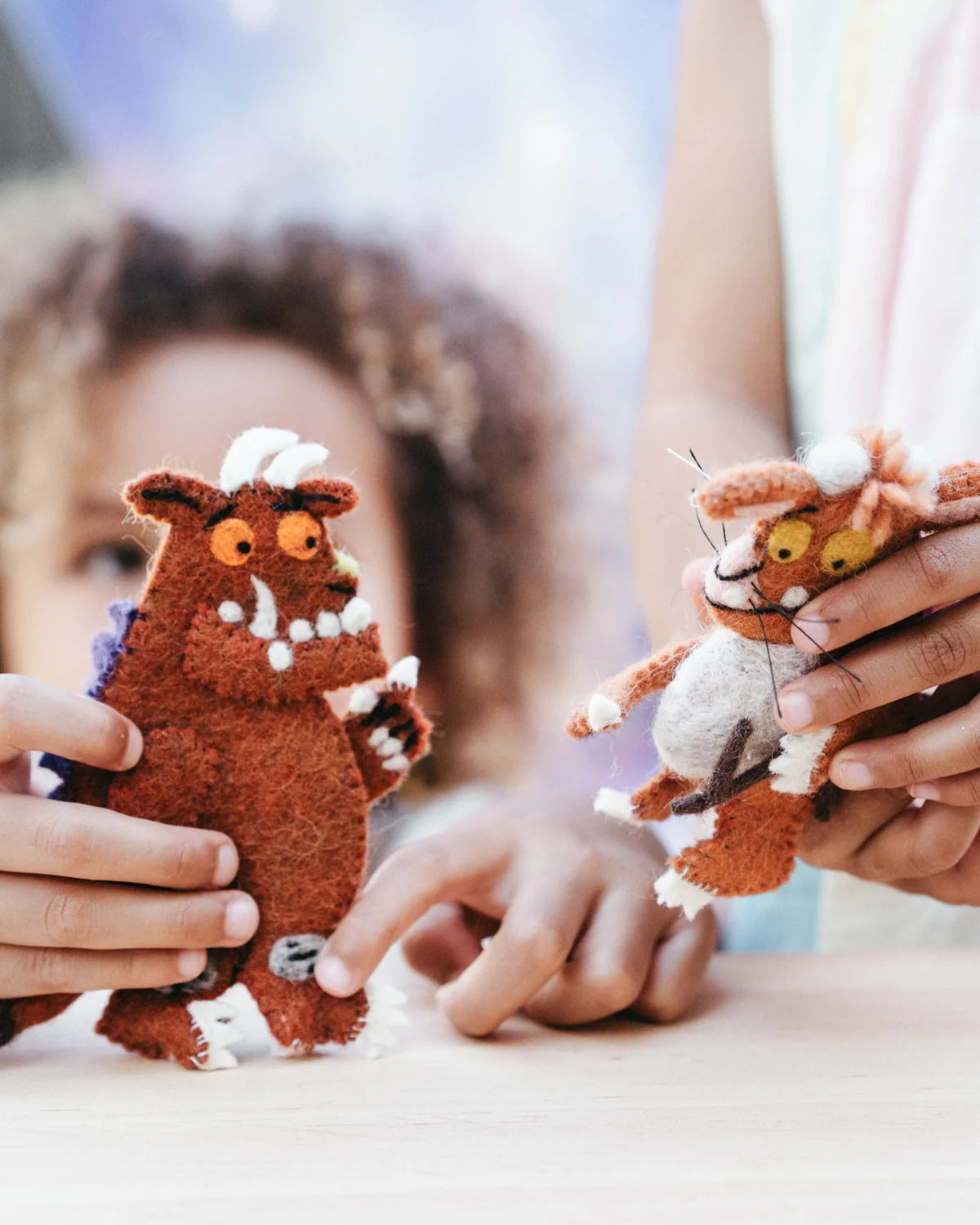 Felt Finger Puppets | The Gruffalo's Child