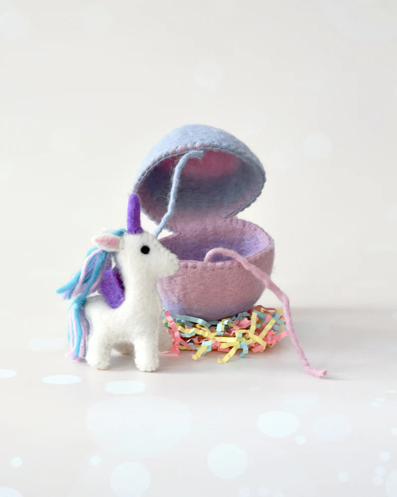 Felt Surprise Egg | Unicorn