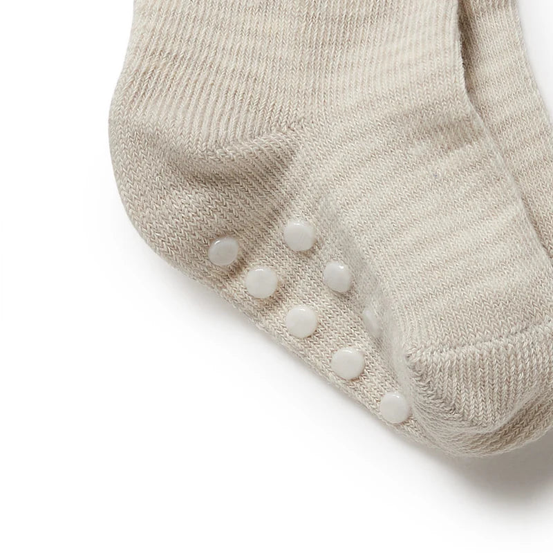 Organic 3 pack Socks | Clay