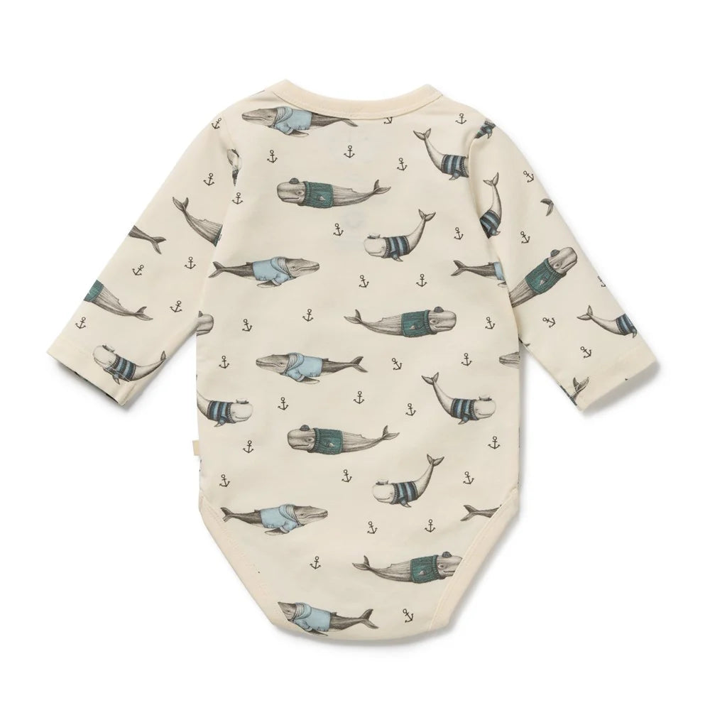 Organic Bodysuit | Woolly Whales