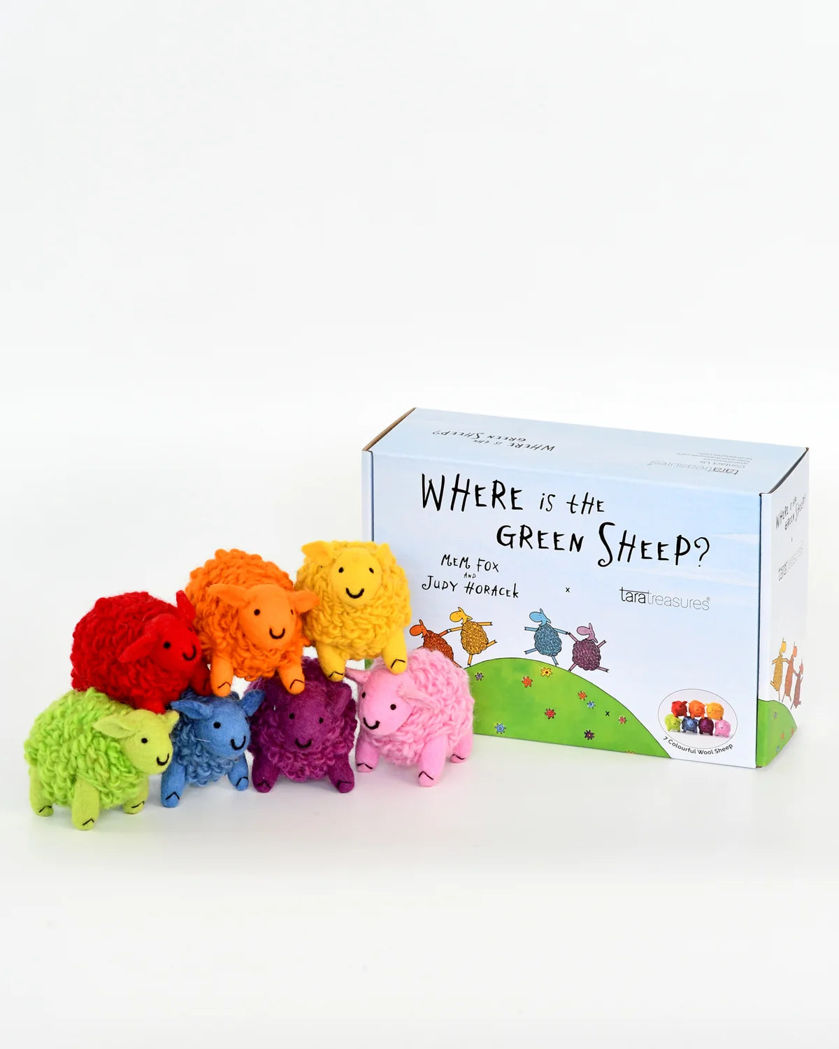 Felt Finger Puppets | Where is Green Sheep?