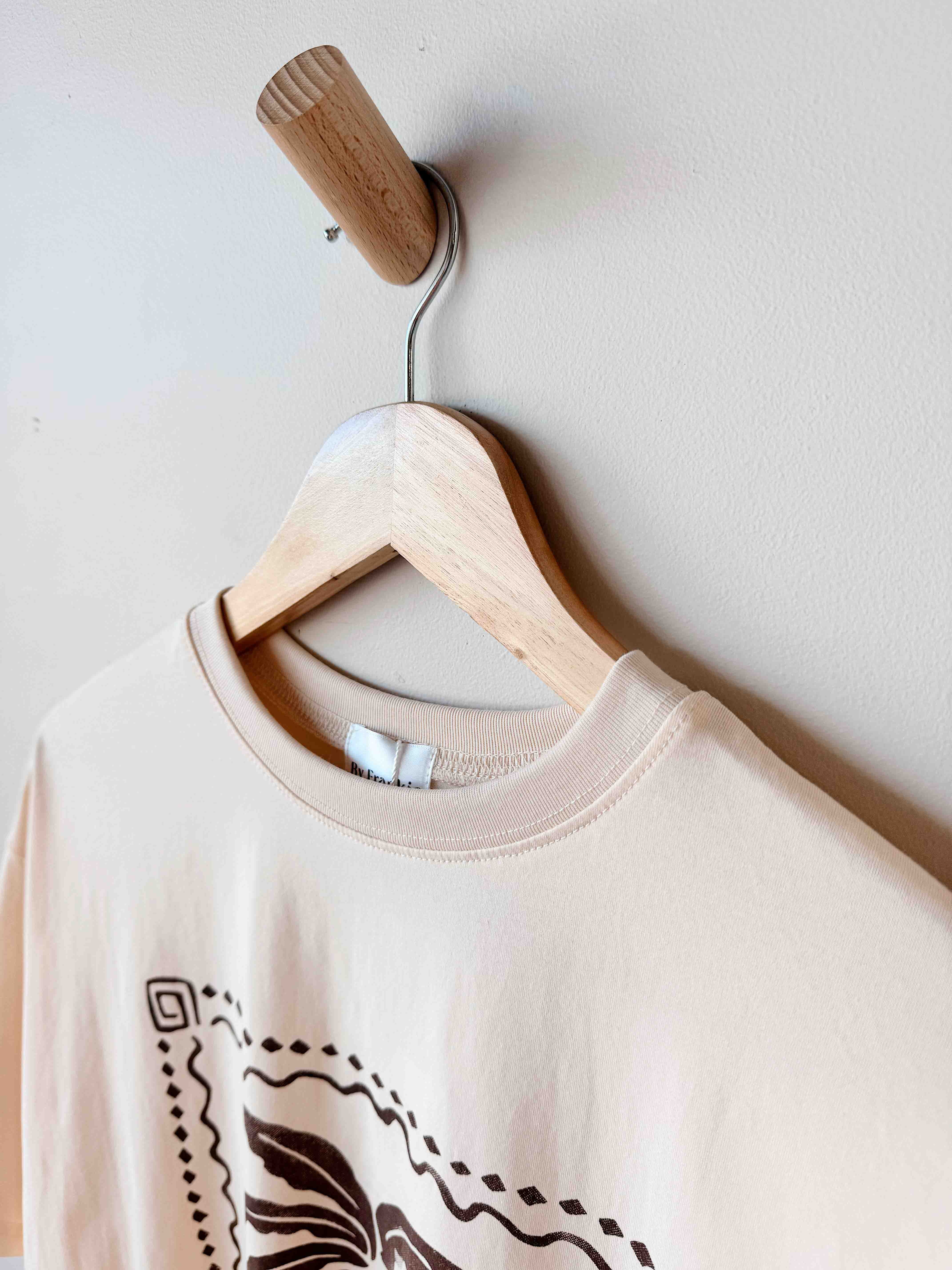Womens SS Tee | Easy Tiger Beige