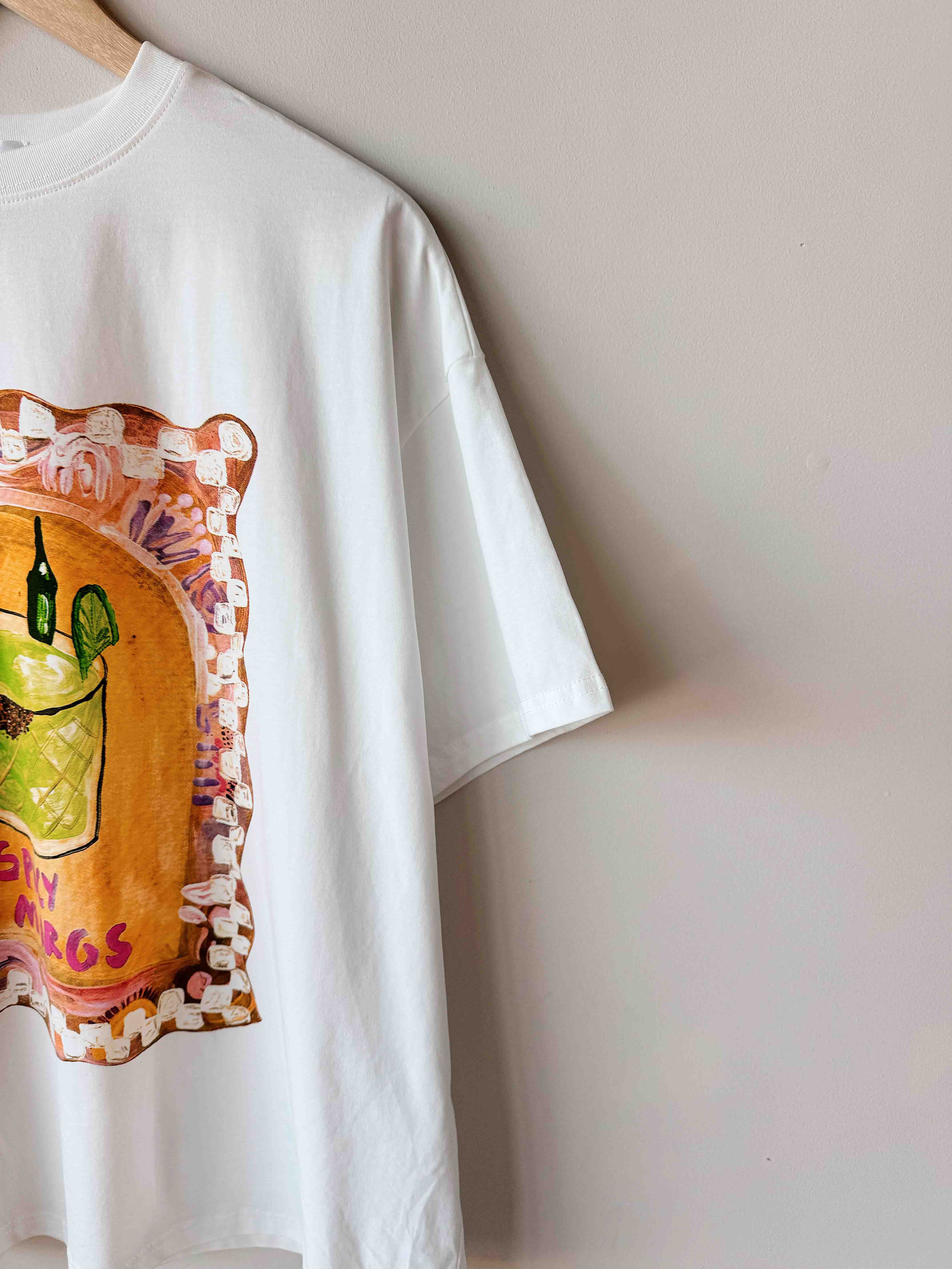 Womens SS Tee | Spicy Margs White