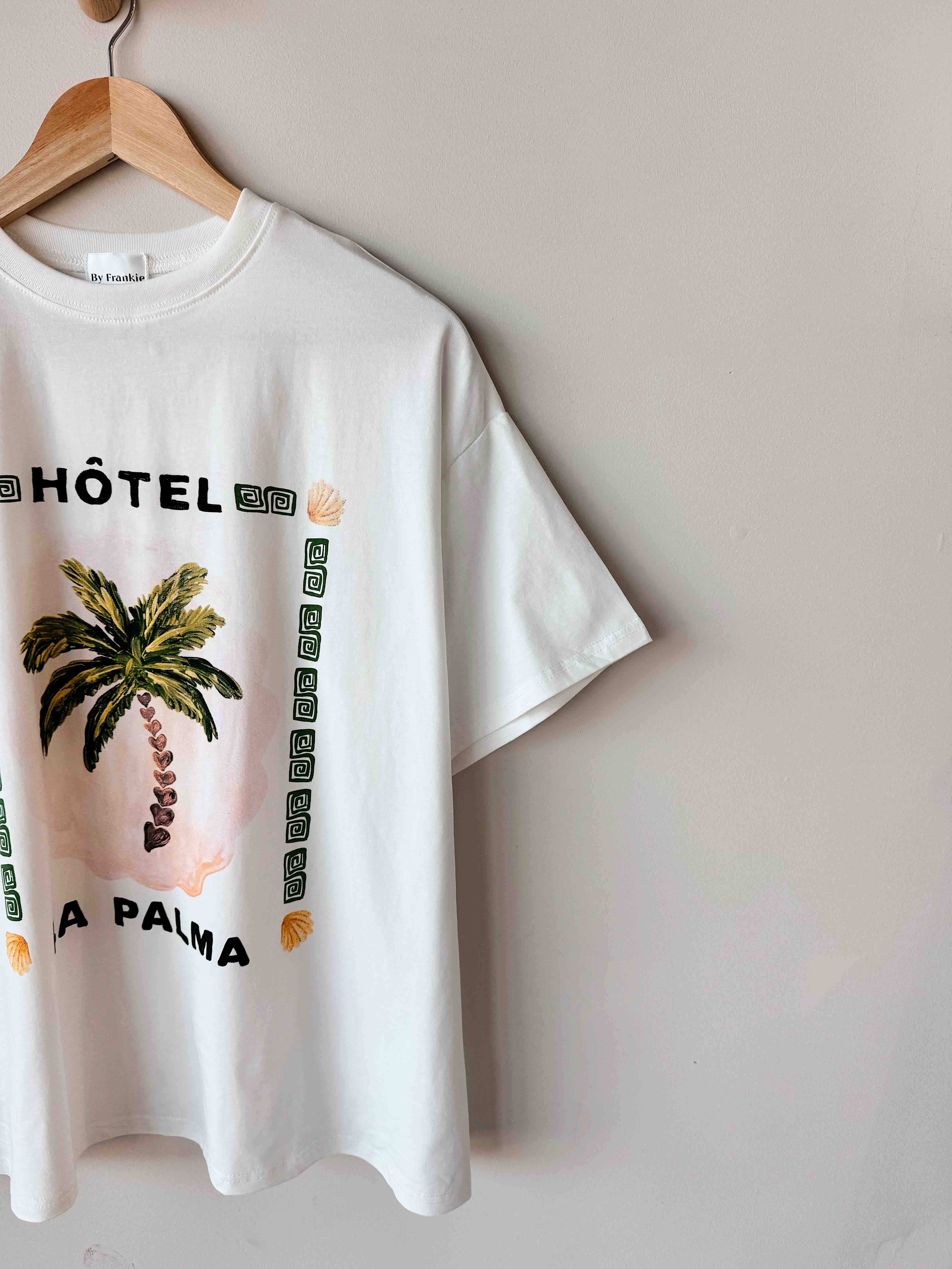Womens SS Tee | White La Palma